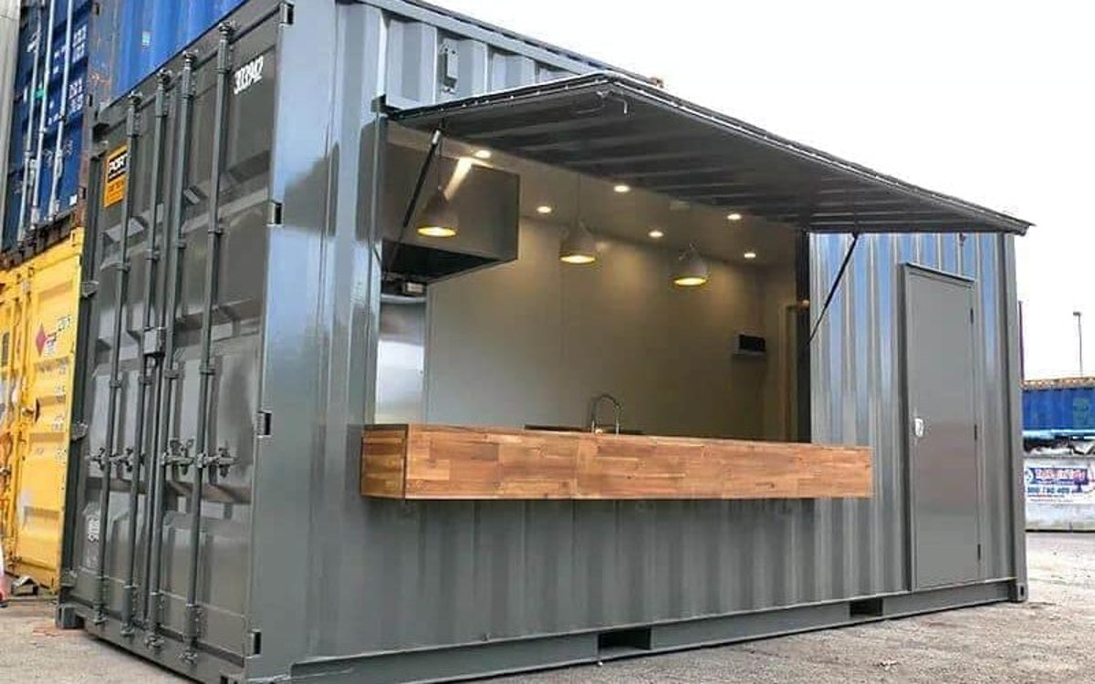 6M/20FT Converted Container Kitchen Unit