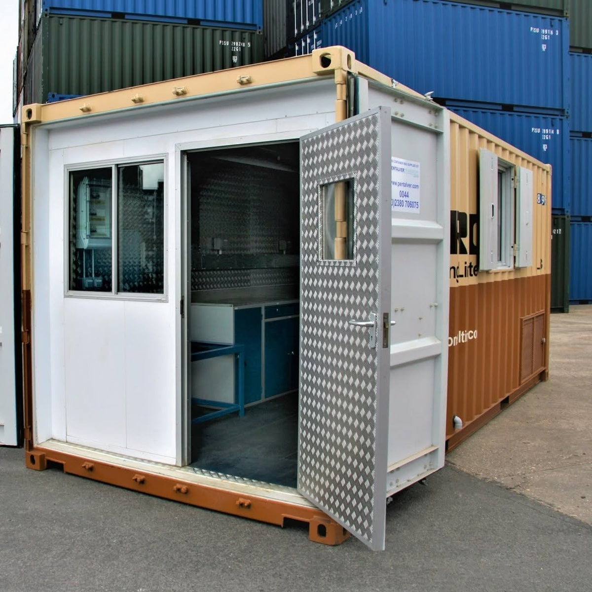 6M/20FT Science Lab Converted Container