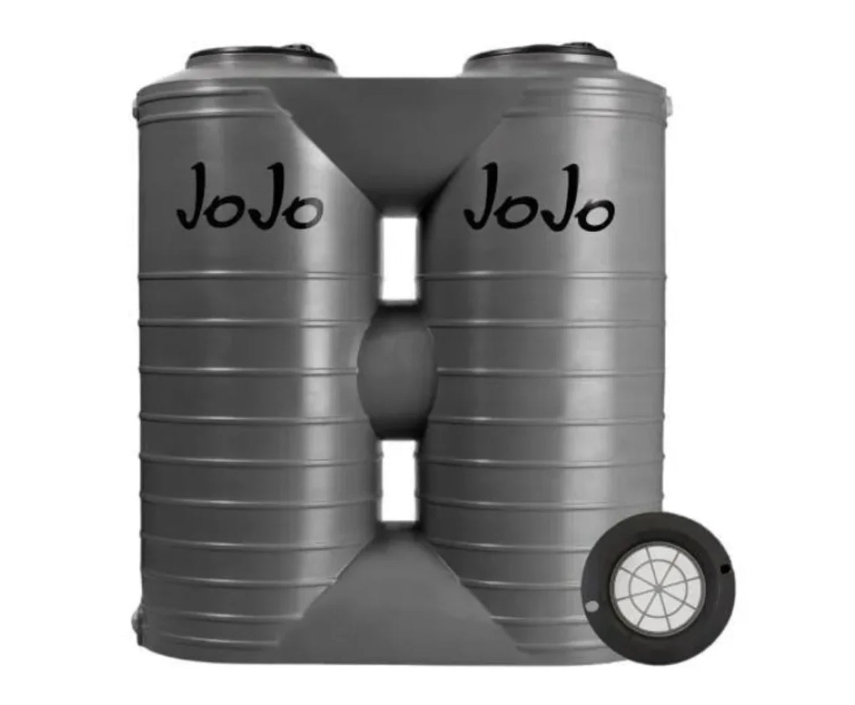 JoJo Twin Slimline Water Tank 2500L