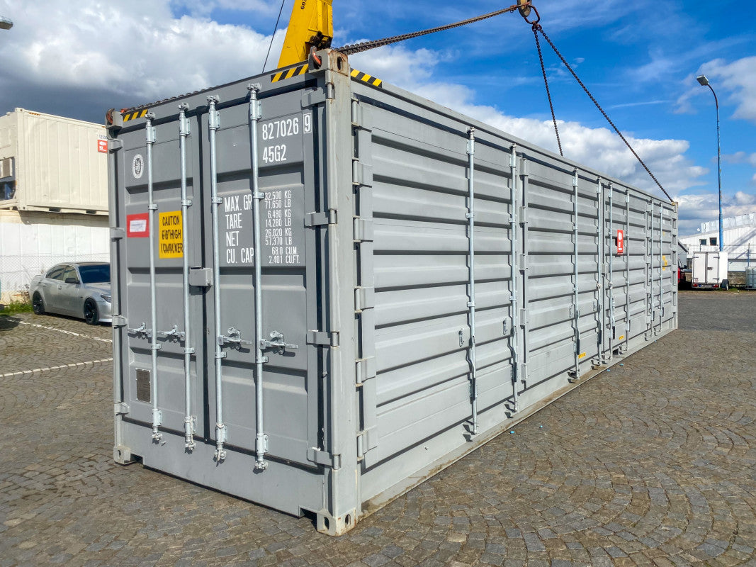 40 FT High Cube Open Side Shipping Container